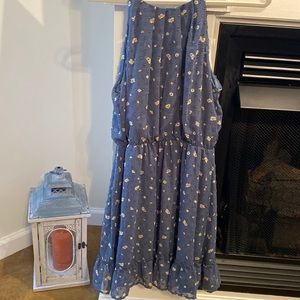 Sleeveless Floral Dress